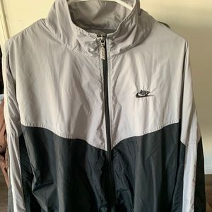 Nike Vintage Gray Windbreaker